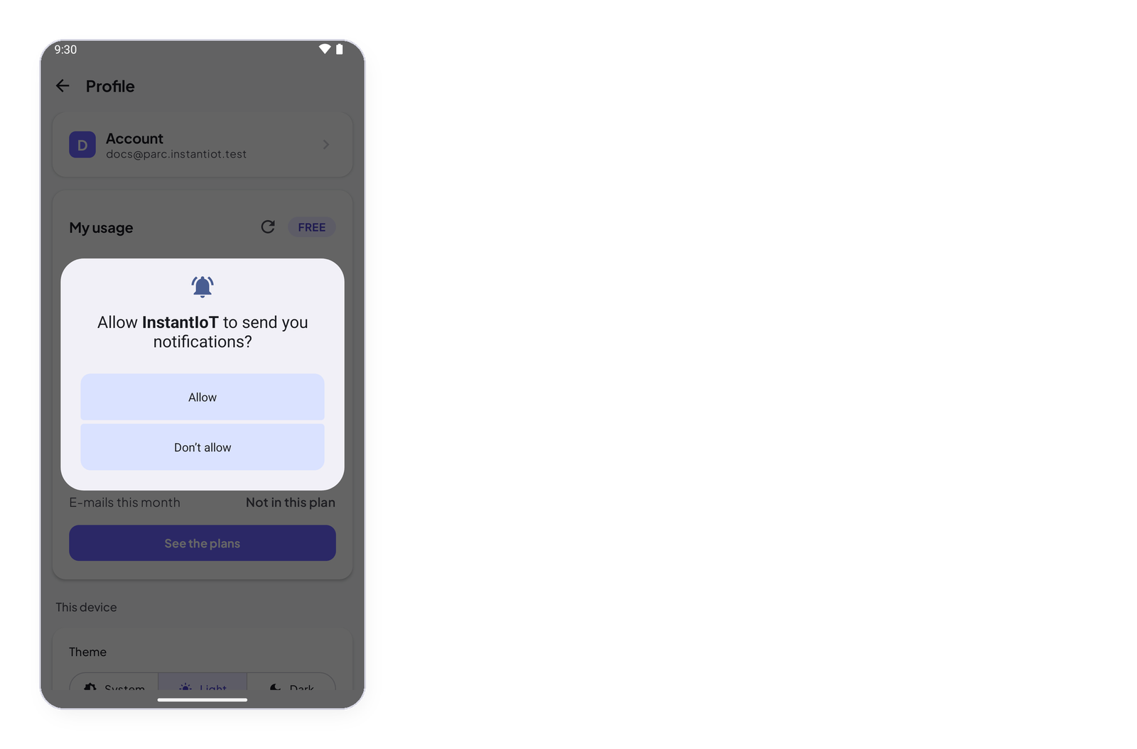Push notifications on your phone